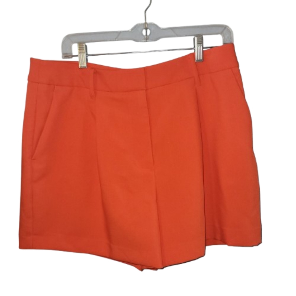 Nine West high rise, pleat front dressy shorts